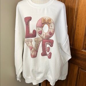 Gildan White Heavy Blend Sweatshirt